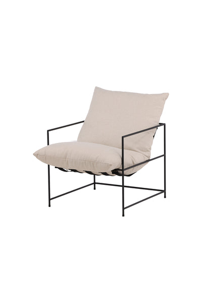 Sedalia Fåtölj Vit-Beige