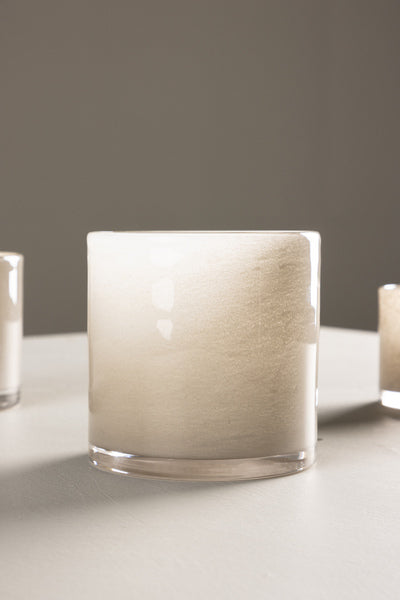 Glora Ljuslykta Beige 12 cm