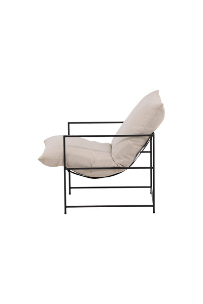 Sedalia Fåtölj Vit-Beige
