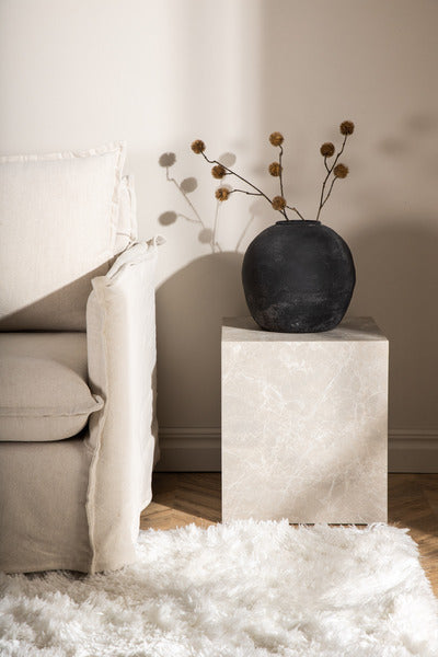 York Sidobord Beige