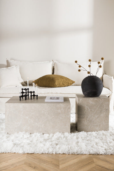 York Soffbord Beige
